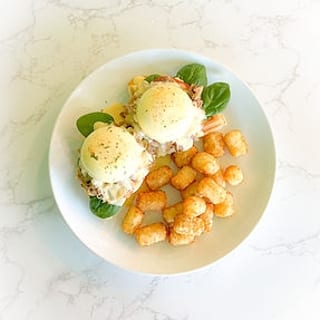 Beef Sukiyaki Benedict