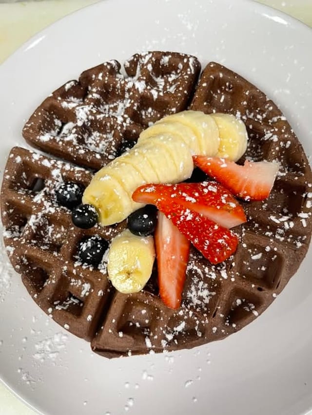 Brownie Waffle.