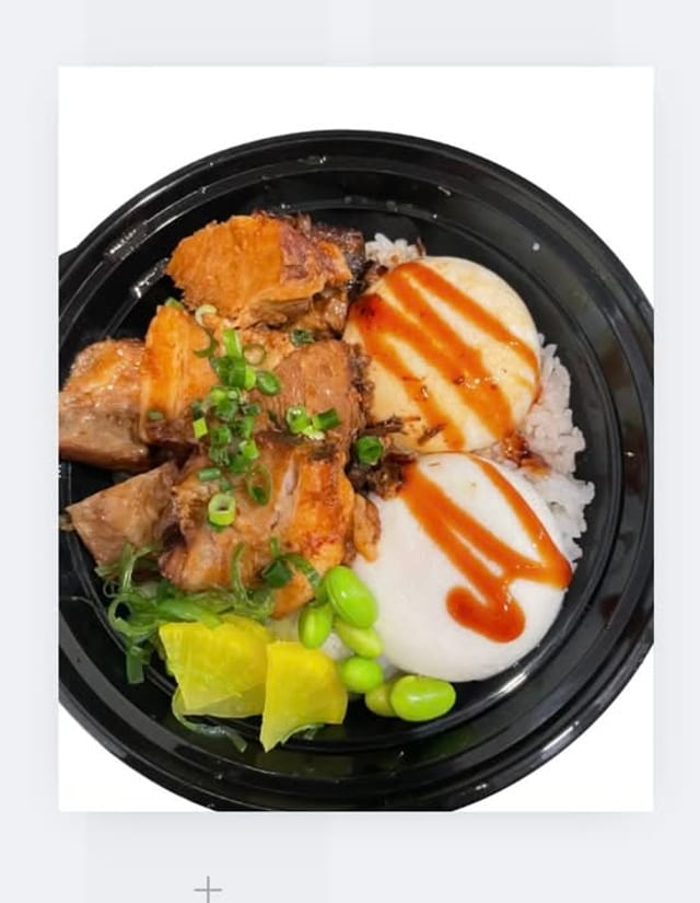 Pork Kakuni & Egg Don.