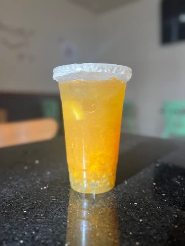 Mango Lilikoi Green Tea.